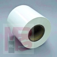 3M Thermal Transfer Label Materials OFM2902 .002 Brushed Silver Polyester TC  6 in x 1668 ft  1 per case Bulk