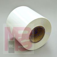 3M Thermal Transfer Label Materials 7876 .002 Clear Polyester Gloss TC  6 in x 1668 ft  1 per case