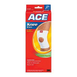 ACE Plus Open Knee Brace W/Side Stabilizers 207355, Large