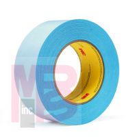 3M Repulpable Double Coated Splicing Tape 9038B Blue 48mm x 33m 24 per case