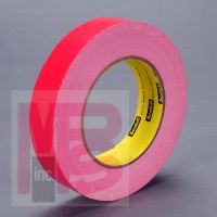 3M Scotch Printable Flatback Paper Tape 256 Red 1 in x 60 yd 6.7 mil 36 per case Bulk