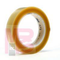 3M 471-Trans-1-1/2"x36yd-Bul Vinyl Tape Transparent 1-1/2 in x 36 yd 5.2 mil - Micro Parts & Supplies, Inc.