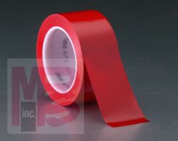 3M 471-Red-1/2"x36yd-Bulk Vinyl Tape Red 1/2 in x 36 yd 5.2 mil - Micro Parts & Supplies, Inc.