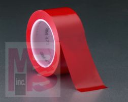 3M 471-Red-3/4"x36yd-Bulk Vinyl Tape Red 3/4 in x 36 yd 5.2 mil - Micro Parts & Supplies, Inc.