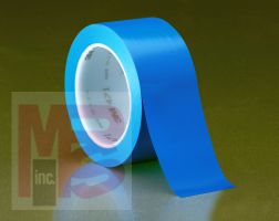 3M 471-Blue-3"x36yd-Bulk Vinyl Tape Blue 3 in x 36 yd 5.2 mil - Micro Parts & Supplies, Inc.