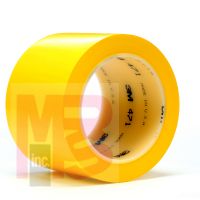 3M 471-Yellow-4"x36yd-Bulk Vinyl Tape Yellow 4 in x 36 yd 5.2 mil - Micro Parts & Supplies, Inc.