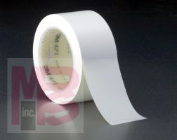 3M 471-White-1"x36yd-Bulk Vinyl Tape White 1 in x 36 yd 5.2 mil - Micro Parts & Supplies, Inc.