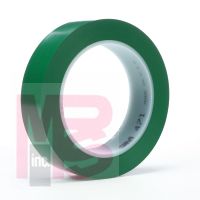 3M 471-Green-3/4"x36yd-Bulk Vinyl Tape Green 3/4 in x 36 yd 5.2 mil - Micro Parts & Supplies, Inc.