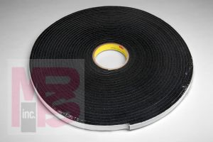 3M 4504 Vinyl Foam Tape Black 1/4 in x 18 yd - Micro Parts & Supplies, Inc.