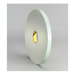 3M 4008 Double Coated Urethane Foam Tape Off-White 1-1/2 in x 36 yd 1/8 in - Micro Parts & Supplies, Inc.