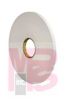 3M 4108-1/2"x36yd Urethane Foam Tape Natural 1/2 in x 36 yd 30.0 mil - Micro Parts & Supplies, Inc.