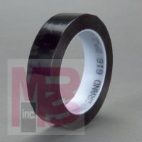 3M 616 Lithographers Tape Ruby Red 1/4 in x 72 yd 2.4 mil - Micro Parts & Supplies, Inc.