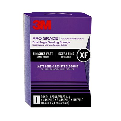 3M 24302XF Sanding Sponge 4.5 in x 2 7/8 in x 1 in Extra Fine grit - Micro Parts & Supplies, Inc.