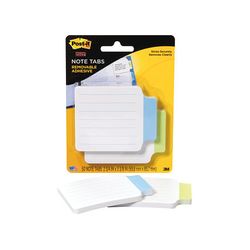 3M 2200-GB Post-it Note Tab 3 3/8 in x 2 3/4 in Green Blue - Micro Parts & Supplies, Inc.