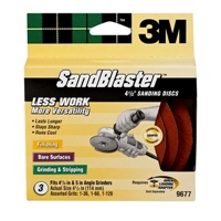 3M 9677 SandBlaster Sanding Discs 4.5 in   - Micro Parts & Supplies, Inc.