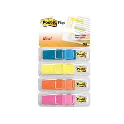 3M 683-4ABX Post-it Flags .47 in x 1.7 in Assorted Brights - Micro Parts & Supplies, Inc.