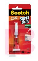 3M Scotch Super Glue Gel AD113  .07 oz 1-Pack