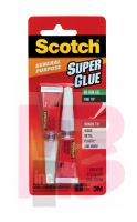 3M Scotch Super Glue Gel AD112T  .07 oz 2-Pack