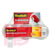 3M 3650-6-DP3 Scotch Long Lasting Moving & Storage Packaging Tape 1.88 in x 54.6 yd (48 mm x 50 m) - Micro Parts & Supplies, Inc.