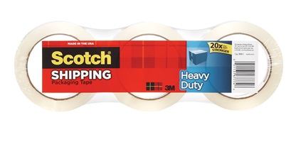 3M 3850-3 Scotch Heavy Duty Shipping Packaging Tape 1.88 in x 54.6 yd (48 mm x 50 m) - Micro Parts & Supplies, Inc.