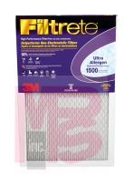 3M Filtrete Ultra Allergen Reduction Filters 2001-4pk  16 in x 25 in x 1 in (40.6 cm x 63.5 cm x 2.5 cm)