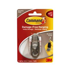 3M FC11-BN Command Forever Classic Hook Small - Micro Parts & Supplies, Inc.