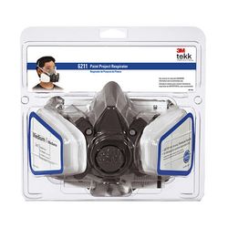 3M 6211PA1-A TEKK Protection(TM) Paint Project Respirator  Medium  - Micro Parts & Supplies, Inc.