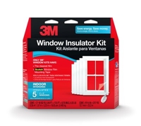 3M 2141-EP Indoor Window Insulator Kit Five Pack 62 in x 210 in - Micro Parts & Supplies, Inc.