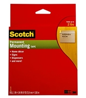 3M 4008 Scotch Mounting Tape 1 in x 4 yd (25.4 mm x 3.66 m) - Micro Parts & Supplies, Inc.