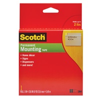 3M 4026-1 in x 6 yd Scotch Mounting Tape 1 in x 6 yd (25.4 mm x 5.49 m) - Micro Parts & Supplies, Inc.