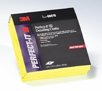 3M 6017 Perfect-It Detailing Cloths Yellow 50 cloths per pack - Micro Parts & Supplies, Inc.