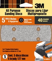 3M 9148ES Discs 5 in Coarse 40 grit - Micro Parts & Supplies, Inc.