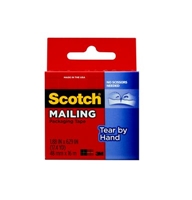 3M 3841 Scotch Tear By Hand Mailing Packaging Tape 1.88 in x 629 in (48 mm x 16 m) - Micro Parts & Supplies, Inc.