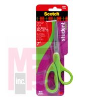 3M Scotch 7" Student Scissors  1407S-MIX 6/inner 6 inners/case 36/1