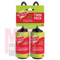 3M Scotch-Brite Lint Roller Twin Pack 836RS-70TP  6/cs