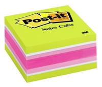 3M 2054-PP Post-it Notes Cube 3 in x 3 in - Micro Parts & Supplies, Inc.