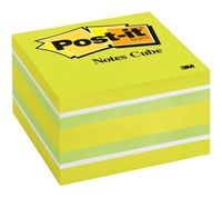 3M 2056-RC Post-it Notes Cube 3 in x 3 in - Micro Parts & Supplies, Inc.