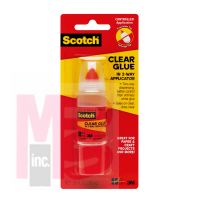 3M Scotch Clear Glue in 2-way Applicator 6044 .95 oz