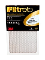 3M EA01-2PK-12 Filtrete Elite Allergen Reduction Filter 16 in x 25 in x 1 in (40.6 cm x 63.5 cm x 2.5 cm) - Micro Parts & Supplies, Inc.