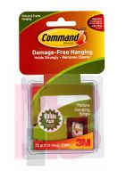 3M Command Small Picture Hanging Strips Value Pack 17205-16ES 24 per case