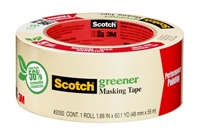 3M  2050-18A  Scotch  Greener  Masking Tape  for Performance Painting .70 in x 60.1 yd (18 mm x 55 m) - Micro Parts & Supplies, Inc.