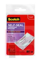 3M LS851G Scotch Self-Sealing Laminating Pouches Business Card size - Micro Parts & Supplies, Inc.