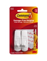 3M 17001ES Command Medium Utility Hooks - Micro Parts & Supplies, Inc.