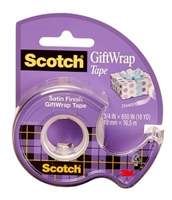 3M 15 Scotch Giftwrap Tape 3/4 in x 650 in (19 mm x 16.5 m) - Micro Parts & Supplies, Inc.