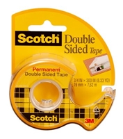 3M 237 Scotch(R) Magic(TM) Double Sided Tape 3/4 in x 300 in x 0 in (19 mm x 7.62 m) - Micro Parts & Supplies, Inc.