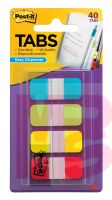 3M Post-it Tabs 676-ALYR  .625 in x 1.5 in (15.8 mm x 38.1 mm)