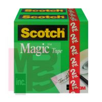 3M Scotch Magic Tape 810K2  3/4 in x 1000 in (19 mm x 254 m)