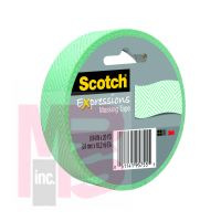 3M Scotch Expressions Masking Tape 3437-P1-ESF  Mint Mosaic
