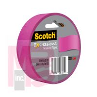 3M Scotch Expressions Masking Tape 3437-PNK-ESF  Fuchsia