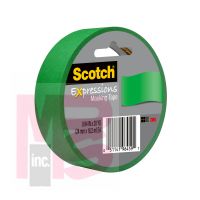3M Scotch Expressions Masking Tape 3437-PGR-ESF Primary Green 36 per case
